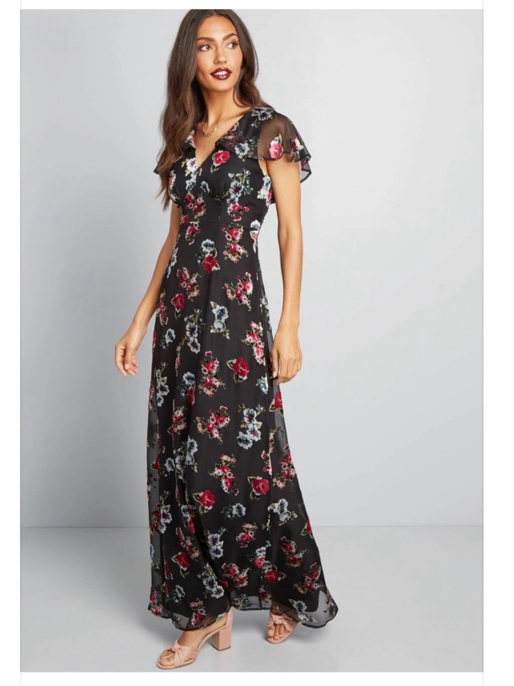 ModCloth x Anna Sui Authentically Chic floral dress